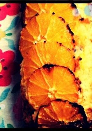 A picture of Orange Pound Cake.