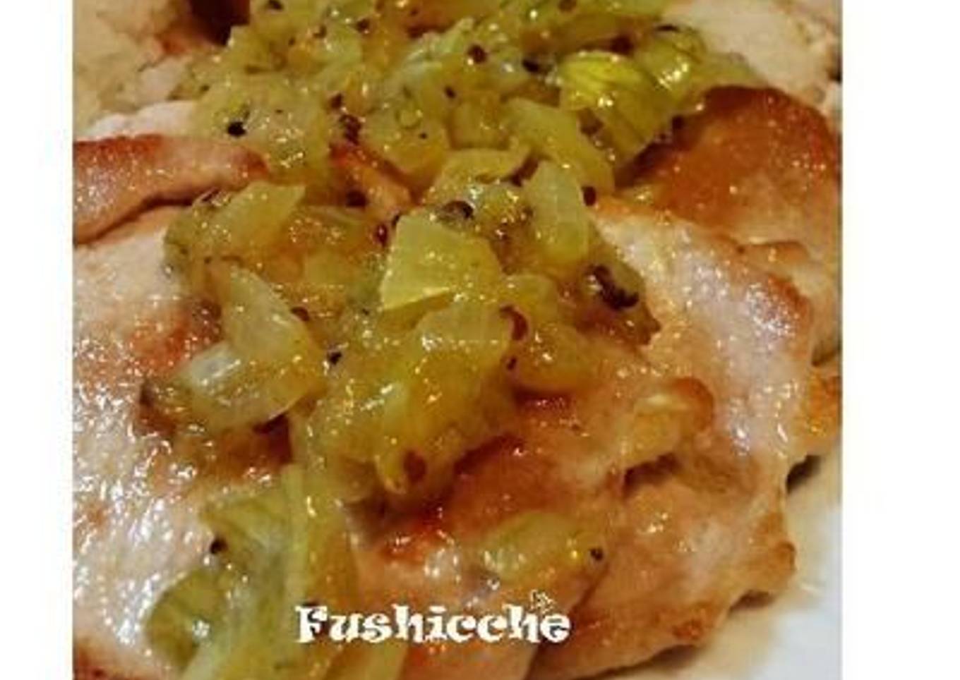 Sauteed Pork with Onion Sauce