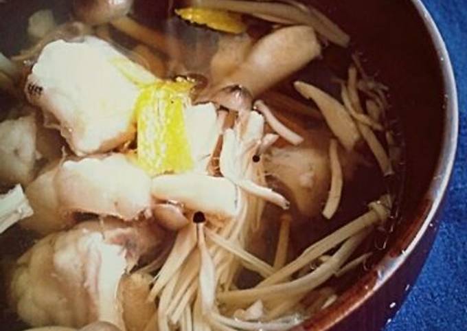 Recipe of Ultimate Tilefish Soup (Amadai Osuimono)