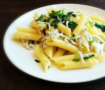 Fast Cooking Methods Shirasu and Camembert Cheese Japanesestyle Pasta Restaurant Style