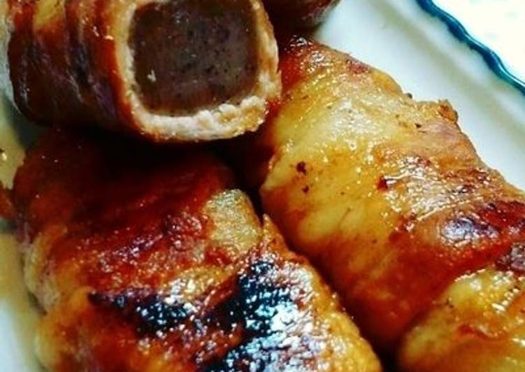 Pork and Konnyaku Rolls