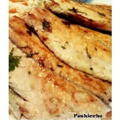 A picture of Pan-fried Yellowtail with Lemon and Parsley.