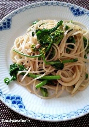 A picture of Anchovy and Rapeseed Greens Pasta.