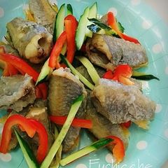 A picture of Nanbanzuke Fish Marinade.