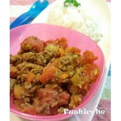 A picture of Keema Vegetable Curry.
