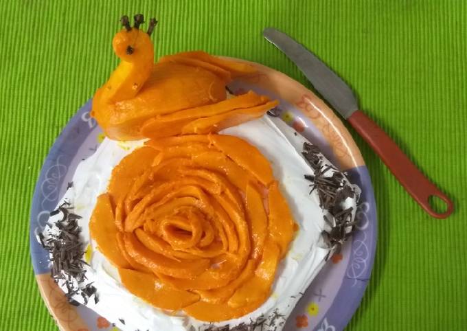 Recipe of Quick Mango cake
