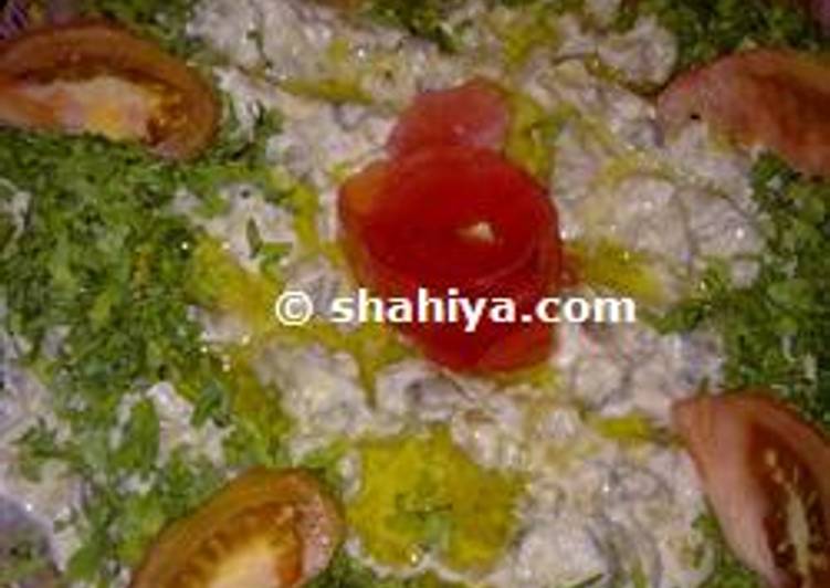 طريقة عمل متبل باذنجان
