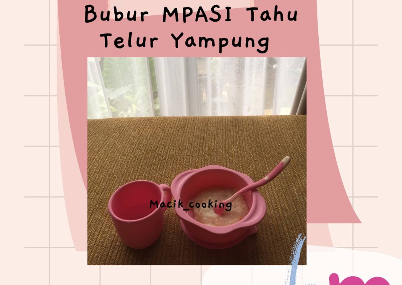 Bubur MPASI Tahu Telur Yampung
