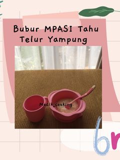 Foto resep Bubur MPASI Tahu Telur Yampung