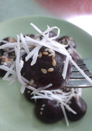 Hình của món Bánh trôi.
