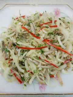 Hình của món GỎI RẮN (NỘM RẮN TRỘN).