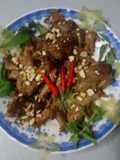 Hình của món CHUỘT ĐỒNG KHÌA NƯỚC DỪA.