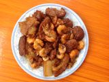 Thịt ba chỉ kho tôm