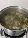 Bakut Babi Sayur Asin