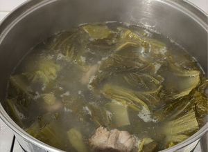 Foto resep Bakut Babi Sayur Asin