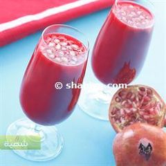 A picture of Sharab el remman: Grenadine drink.