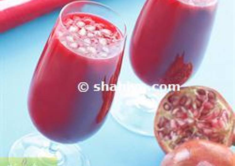 Simple Way to Prepare Award-winning Sharab el remman: Grenadine drink