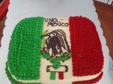 Pastel 15 de septiembre Día de la independencia. Viva México 😍