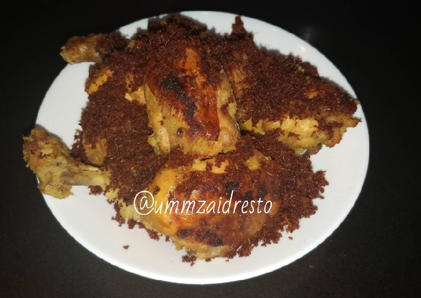 Ayam Serundeng Kelapa Lengkuas