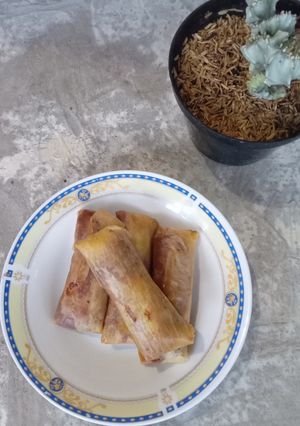 Foto resep Lumpia Ubi Keju Viral
