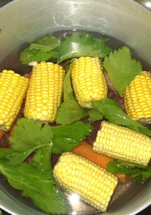 Una foto de Sopa de verduras