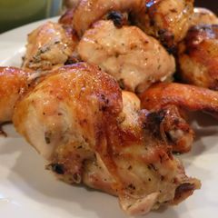 A picture of Simple, Easy, Delicious Lemon Garlic Roast Chicken.