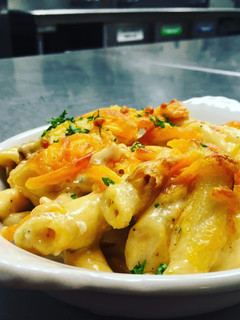 A picture of Bacon Jalapeno Penne and Cheese.