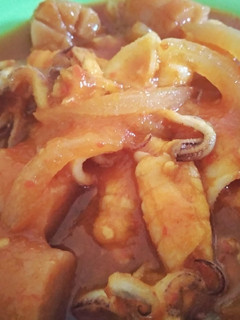 Foto resep Cumi Saos Padang #dapuralamanda