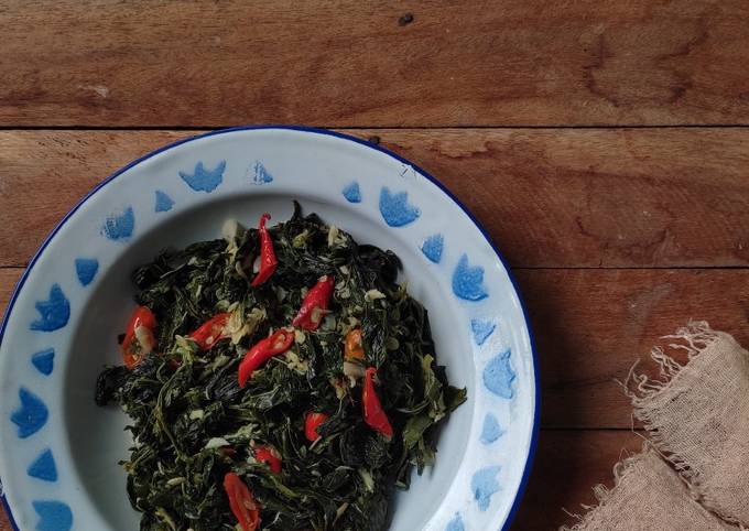 Resep Tumis Daun Singkong Oleh Sira Ummutsa Cookpad