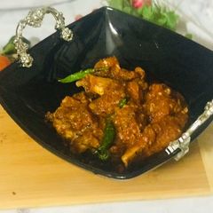 A picture of Mutton karhai.