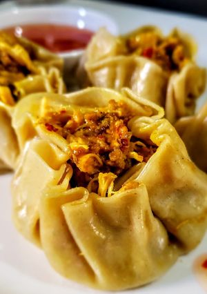 Una foto de DIM Sum al Vapor...!
