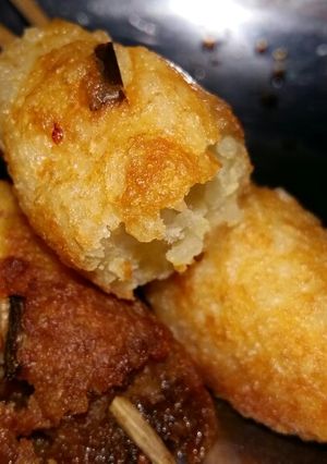 Foto resep Nasi Tusuk (Nasi Keju Gurih) Jajanan Anak & Dewasa