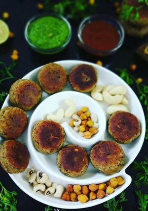 A picture of Veg Shami Coin Kabab.