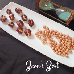 A picture of Dates and Peanuts.