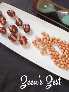 A picture of Dates and Peanuts.