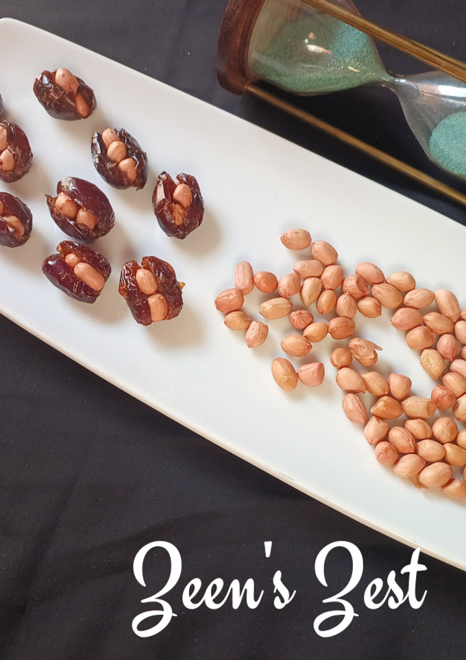 A picture of Dates and Peanuts.