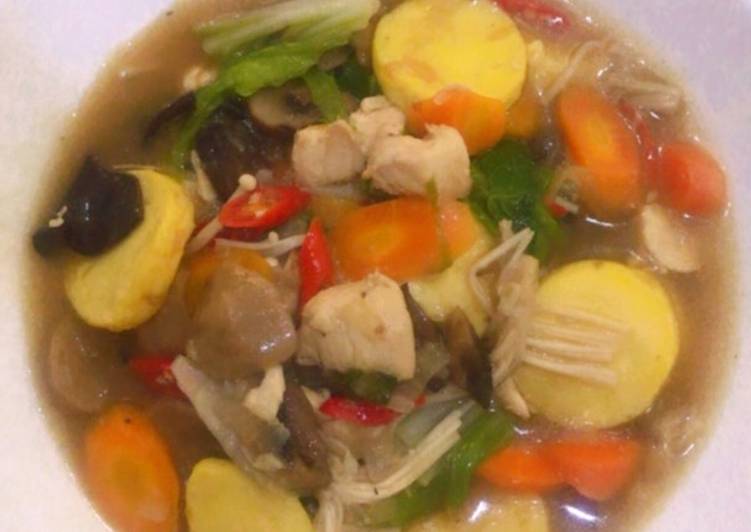 Resep Sapo Tahu Ayam yang sempurna