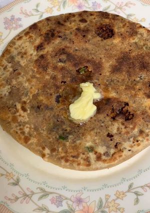 A picture of Amritsari Wadi Parantha.