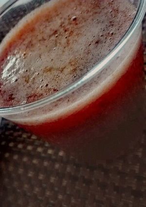 Una foto de Agua de ponche fácil y rápida