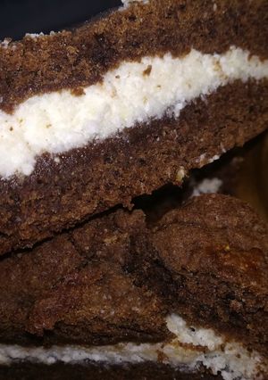 Túrós - kókuszos süti recept fotója