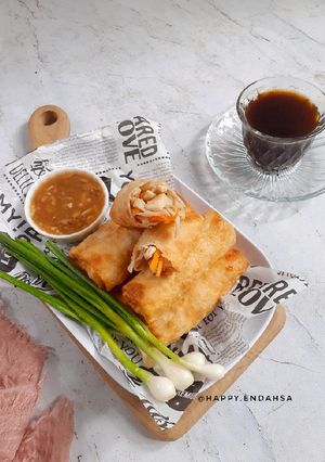 Foto resep Lumpia Isi Semarang (Isi Rebung, Wortel dan Ayam)
