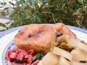 A picture of leftover seafood
