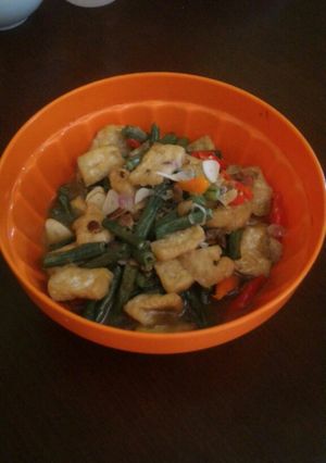 Foto resep Tauco tahu kacang panjang