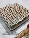 Puding Lapis Anyaman Tiga Rasa