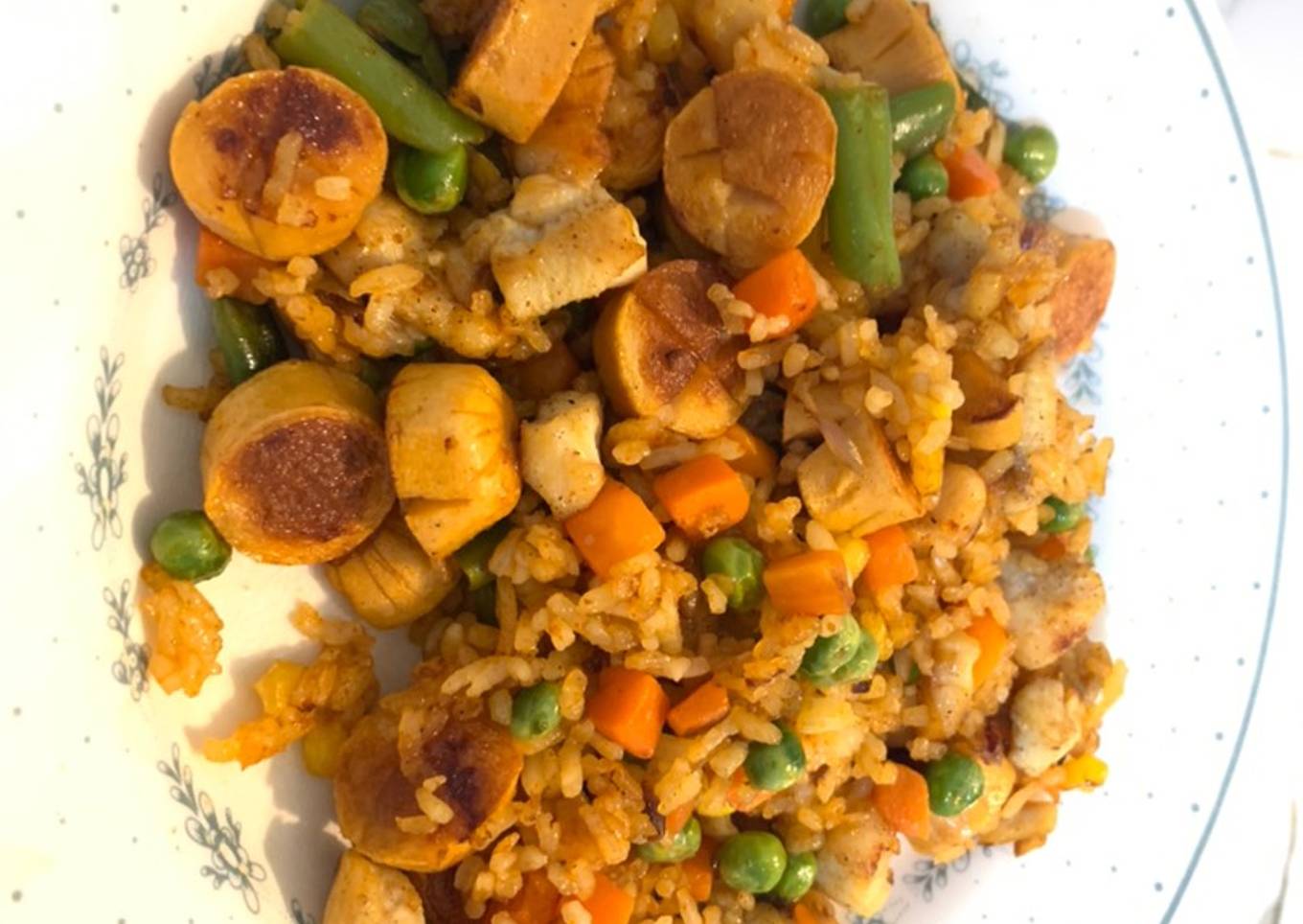 Nasi goreng korea ala indah
