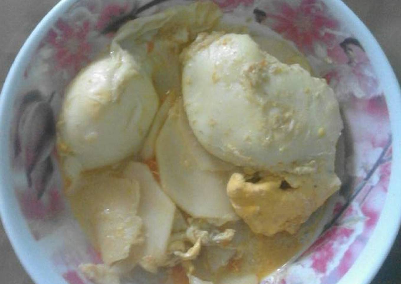 Rebung + telur bebek