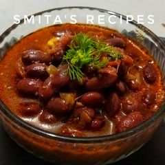 A picture of Rajma curry.
