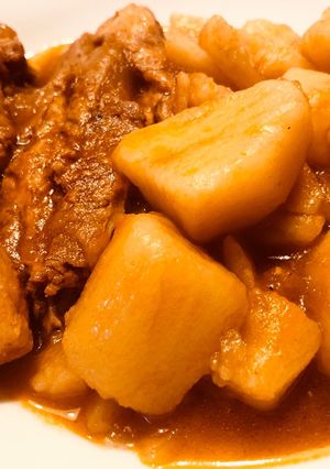 Φωτογραφία της συνταγής Πανσέτες γιαχνί με πατατούλες 🥔🥩