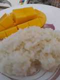 ข้าวเหนียวมะม่วงสูตรเร่งรีบ(ไขมันต่ำ)
