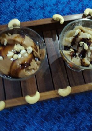 A picture of Chocolate banana ice cream.